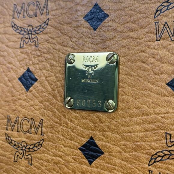 MCM VTG small satchel RARE bag - Picture 3 of 11